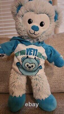 Build a Bear Snow Monster Yeti Bear Extremely Rare Discontinued