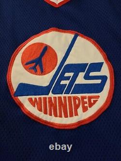 CCM Winnipeg Jets authentic jersey PROTOTYPE 80s vintage 85-86 extremely rare 50
