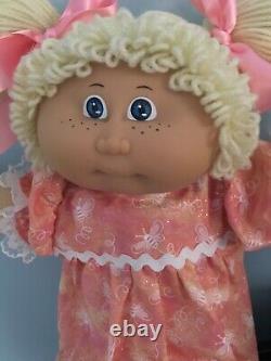 CPK Doll Jesmar Spain Girl Vintage Extremely Rare. Blonde/Blue/Freckles