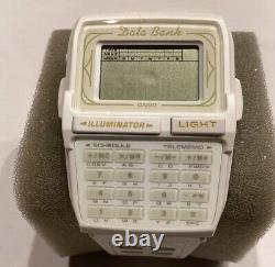 Casio DBC-63PS Vintage Digital databank Watch 4B 31290-150 Extremely Rare
