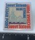 Cedar Point Sweet Sixteen 16 Blue Streak Lapel Pin EXTREMELY RARE