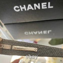 Chanel Eyeglasses 3169 Blue Denim Brown Frames EXTREMELY RARE
