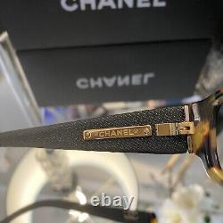 Chanel Eyeglasses 3169 Blue Denim Tortoise? Gold Frames EXTREMELY RARE
