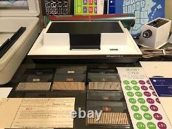 Complete & Working Magnavox Odyssey with Extremely Rare Apex Blue Card & More