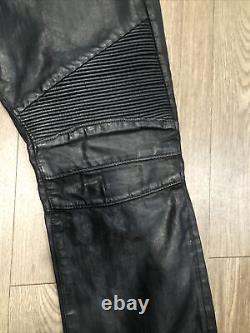 Cult of Individuality Black Rebel Cycle Moto Jeans 38/33 EXTREMELY RARE PRINT