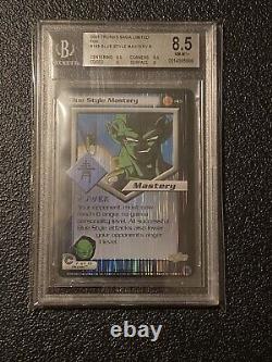 DBZ CCG Blue Style Mastery Limited Foil Rare #149 Graded Beckett 8.5