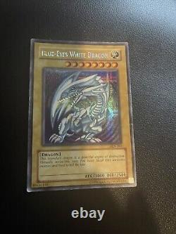 DDS-001, Blue-Eyes White Dragon, Yugioh! Extremely Rare, HP