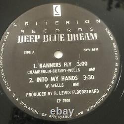 DEEP BLUE DREA-CRITERION RECORDS-EP-2500-EXTREMELY RARE FIND-1988 Rock/Psych