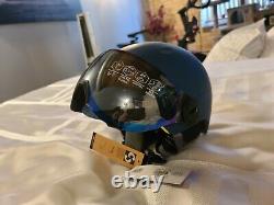 Dark Matte Blue Sinner Titan Visor Helmet Ski Snowboard (Extremely Rare)