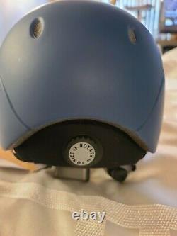 Dark Matte Blue Sinner Titan Visor Helmet Ski Snowboard (Extremely Rare)