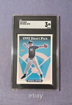 Derek Jeter RC 1993 Topps #98 Rare Blue SGC Extremely Tough To Find
