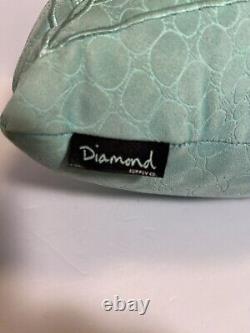 Diamond supply co pillow set of 2 baby blue SUEDE extremely rare team edition