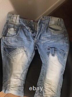 Distressed JS Jeans men 34. Extremely Cool Item. Very Rare. Germany