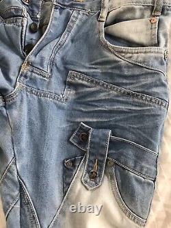 Distressed JS Jeans men 34. Extremely Cool Item. Very Rare. Germany