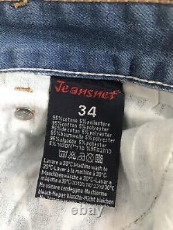 Distressed JS Jeans men 34. Extremely Cool Item. Very Rare. Germany