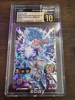 Dragon Ball Z Card SSB Gogeta CGC Pristine 10 POP 1 OF 5 BMPS-17 Promo