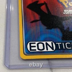 EON TICKET Pokemon Ruby and Sapphire E-Reader Card GBA RARE and Authentic