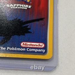 EON TICKET Pokemon Ruby and Sapphire E-Reader Card GBA RARE and Authentic