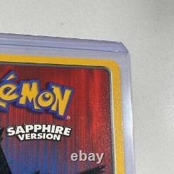 EON TICKET Pokemon Ruby and Sapphire E-Reader Card GBA RARE and Authentic