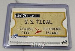 EON TICKET Pokemon Ruby and Sapphire E-Reader Card GBA RARE and Authentic