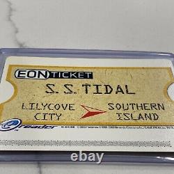 EON TICKET Pokemon Ruby and Sapphire E-Reader Card GBA RARE and Authentic