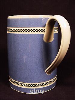 EXTREMELY RARE 1780s LEEDS TANKARD MOCHA MOCHAWARE PEARLWARE STAFFORDSHIRE