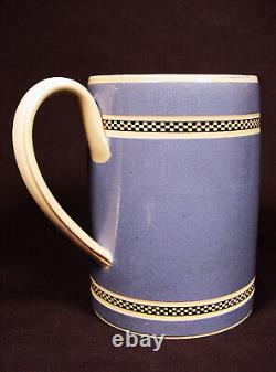 EXTREMELY RARE 1780s LEEDS TANKARD MOCHA MOCHAWARE PEARLWARE STAFFORDSHIRE