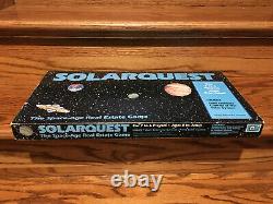 EXTREMELY RARE! 1985 PROTOTYPE (BLUE BOX) SOLARQUEST GAME 1st EDITION COMPLETE
