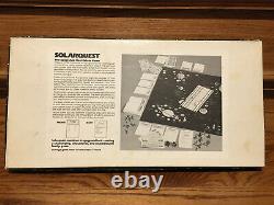 EXTREMELY RARE! 1985 PROTOTYPE (BLUE BOX) SOLARQUEST GAME 1st EDITION COMPLETE
