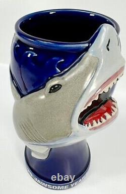 EXTREMELY RARE- 2012 25 YEARS OF JAWSOME Ceramic Glass / Mug DCL. Shark Week