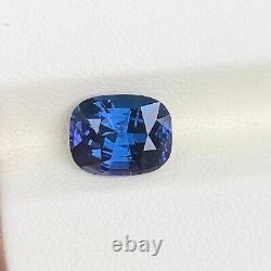 EXTREMELY RARE 3.35 CTs BI-COLOR BLUE SPINEL, 100% NATURAL UNHEATED GEM TANZANIA