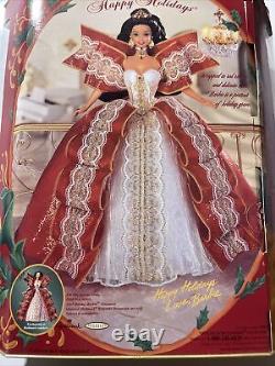 EXTREMELY RARE AUTHENTIC Happy Holidays 1997 Barbie Doll SE MISPRINT Blue Eyes