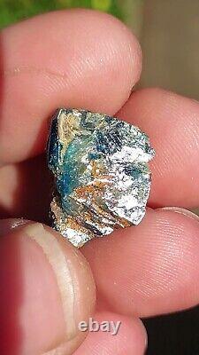 EXTREMELY RARE BLUE EUCLASE WITH QUARTZ FROM LAST HOPE MINE, ZIMBABWE 20 cts