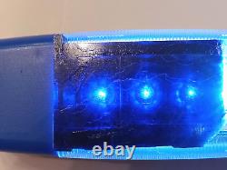 EXTREMELY RARE BLUE HALITE CRYSTAL. 100% Color Distribution. Rectangle Shape