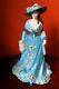 EXTREMELY RARE COALPORT Figurine Emma Hamilton in Blue Colorway