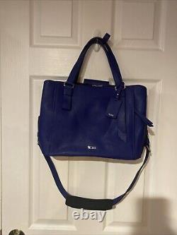 EXTREMELY RARE COBALT COLOR Tumi Varek Park Tote