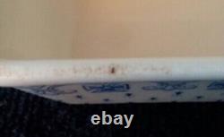 EXTREMELY RARE Copeland Spode Ermine Blue 1/4 Lb Covered Butter (Centurian)