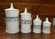 EXTREMELY RARE DEDHAM Kitchen Counter Canister Set Full Size 4-pc