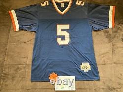 EXTREMELY RARE? Donovan McNabb'98 Vintage Blue Home Jersey #5 Syracuse Orange