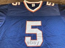 EXTREMELY RARE? Donovan McNabb'98 Vintage Blue Home Jersey #5 Syracuse Orange