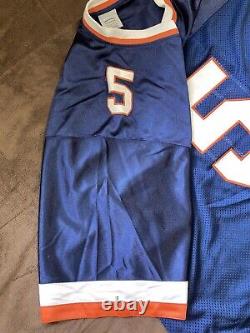 EXTREMELY RARE? Donovan McNabb'98 Vintage Blue Home Jersey #5 Syracuse Orange