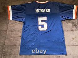 EXTREMELY RARE? Donovan McNabb'98 Vintage Blue Home Jersey #5 Syracuse Orange