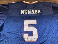 EXTREMELY RARE? Donovan McNabb'98 Vintage Blue Home Jersey #5 Syracuse Orange