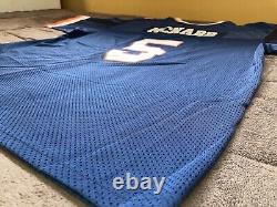 EXTREMELY RARE? Donovan McNabb'98 Vintage Blue Home Jersey #5 Syracuse Orange