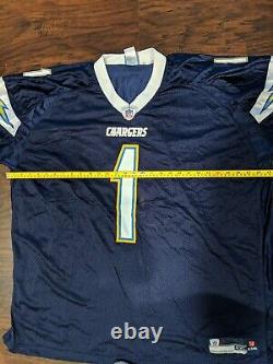 EXTREMELY RARE Eli Manning San Diego Chargers #1 Jersey Circa 2004 (4XL)