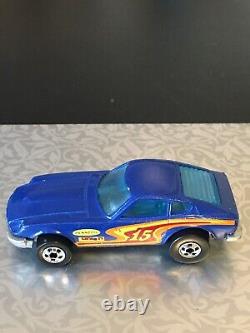 EXTREMELY RARE? Hot Wheels 1981 Z Whiz No. 9639 BLUE Blister Pull