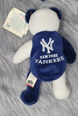 EXTREMELY RARE- MLB Beans Bear New York NY Yankees Team