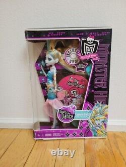 EXTREMELY RARE Monster High Dawn of the Dance Lagoona Blue with DVD BRAND NEW