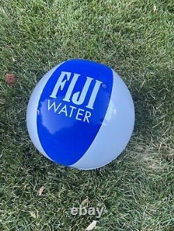 EXTREMELY RARE! Promotional Fiji Water Pool Float and Beach Ball