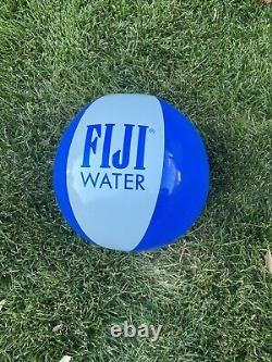 EXTREMELY RARE! Promotional Fiji Water Pool Float and Beach Ball